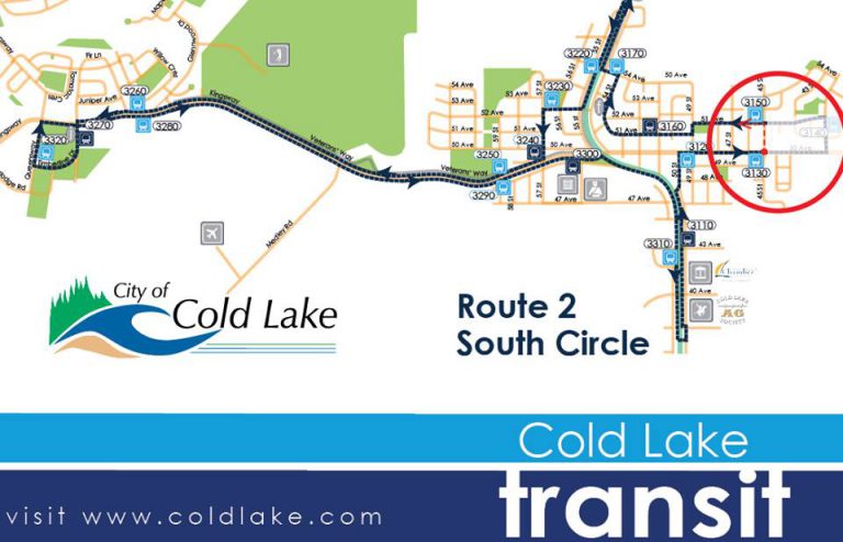 Temporary Change to Cold Lake Bus Route Next Week