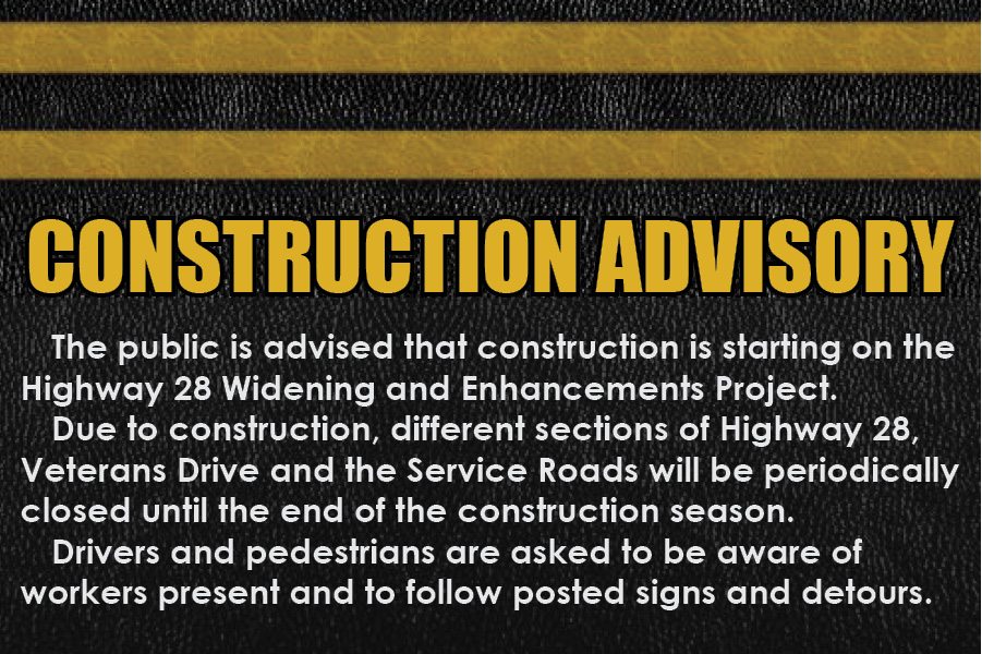 Construction Advisory-Hwy28 enchance