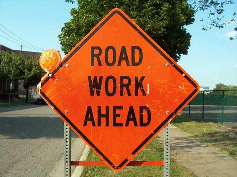 More Road Work Around Lac La Biche