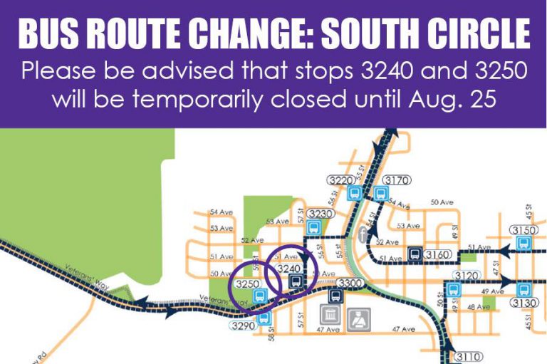 Bus Route Change Announced in Cold Lake