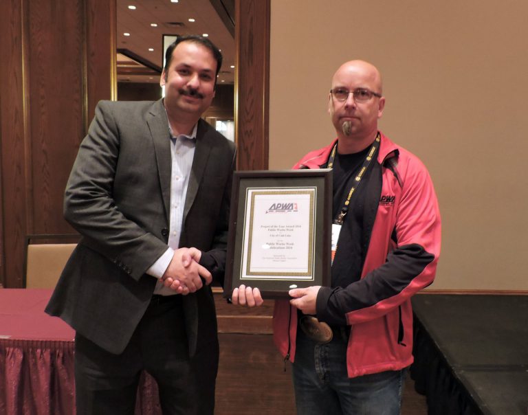 Cold Lake Public Works Recives Provincial Award