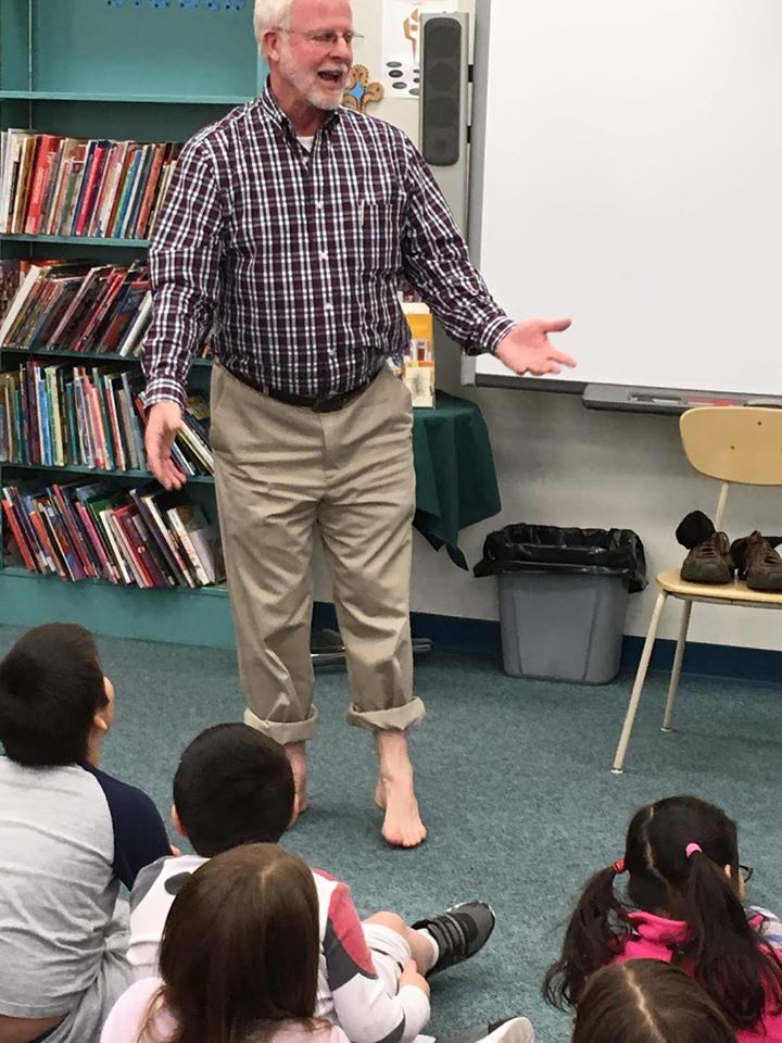 Author Ben Mikaelsen Visits Lakeland Schools