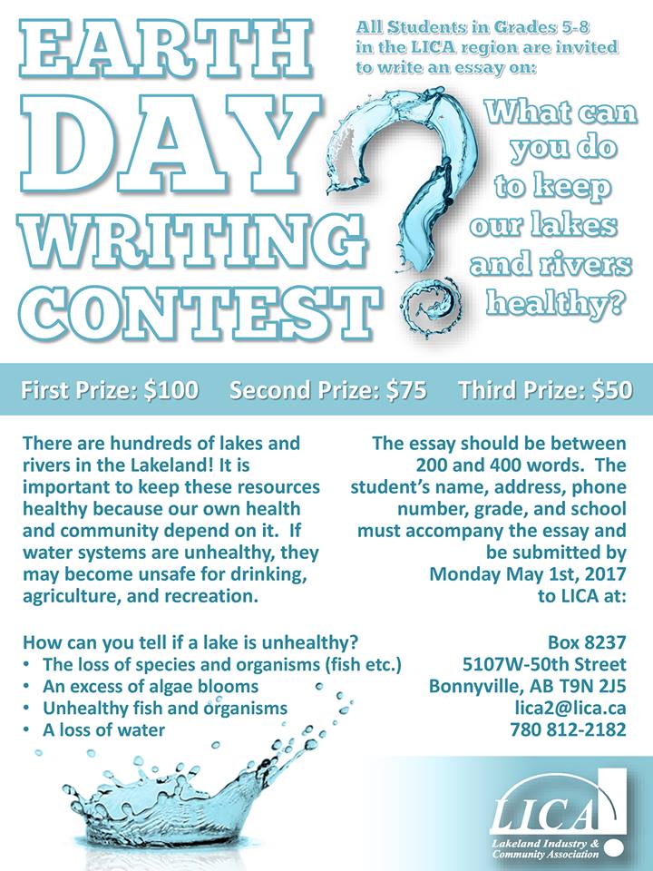 LICA Holding Earth Day Writing Contest