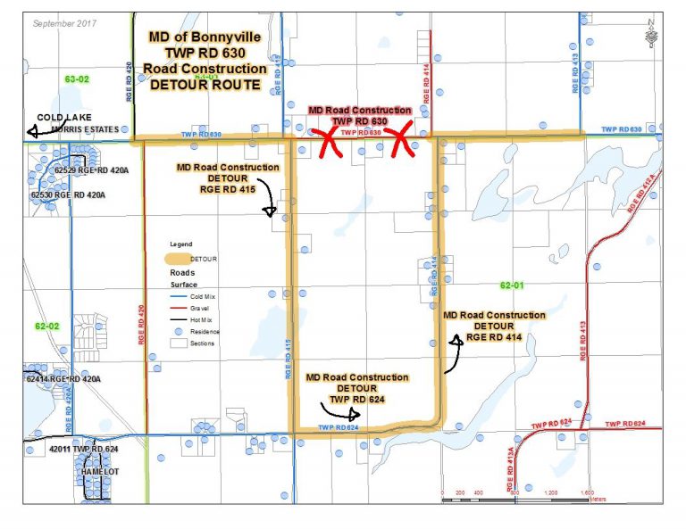 Detour For Ski Hill Road Changed