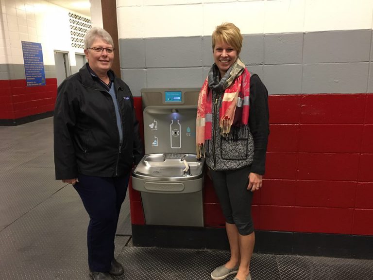 Water Fill Station Installed at Glendon Arena
