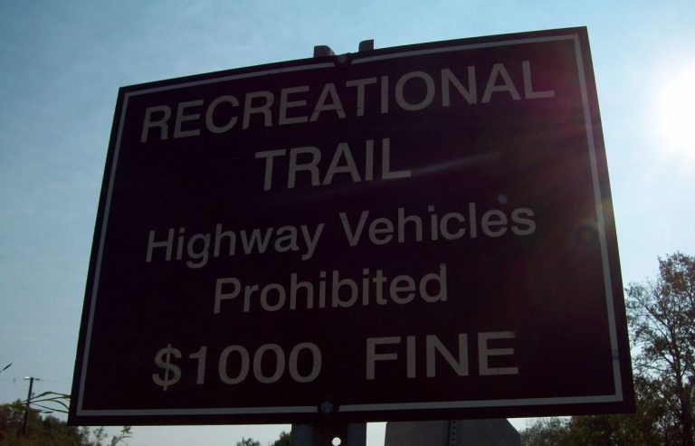 Fifteen Tickets Issued For Illegal Vehicles on Iron Horse Trail