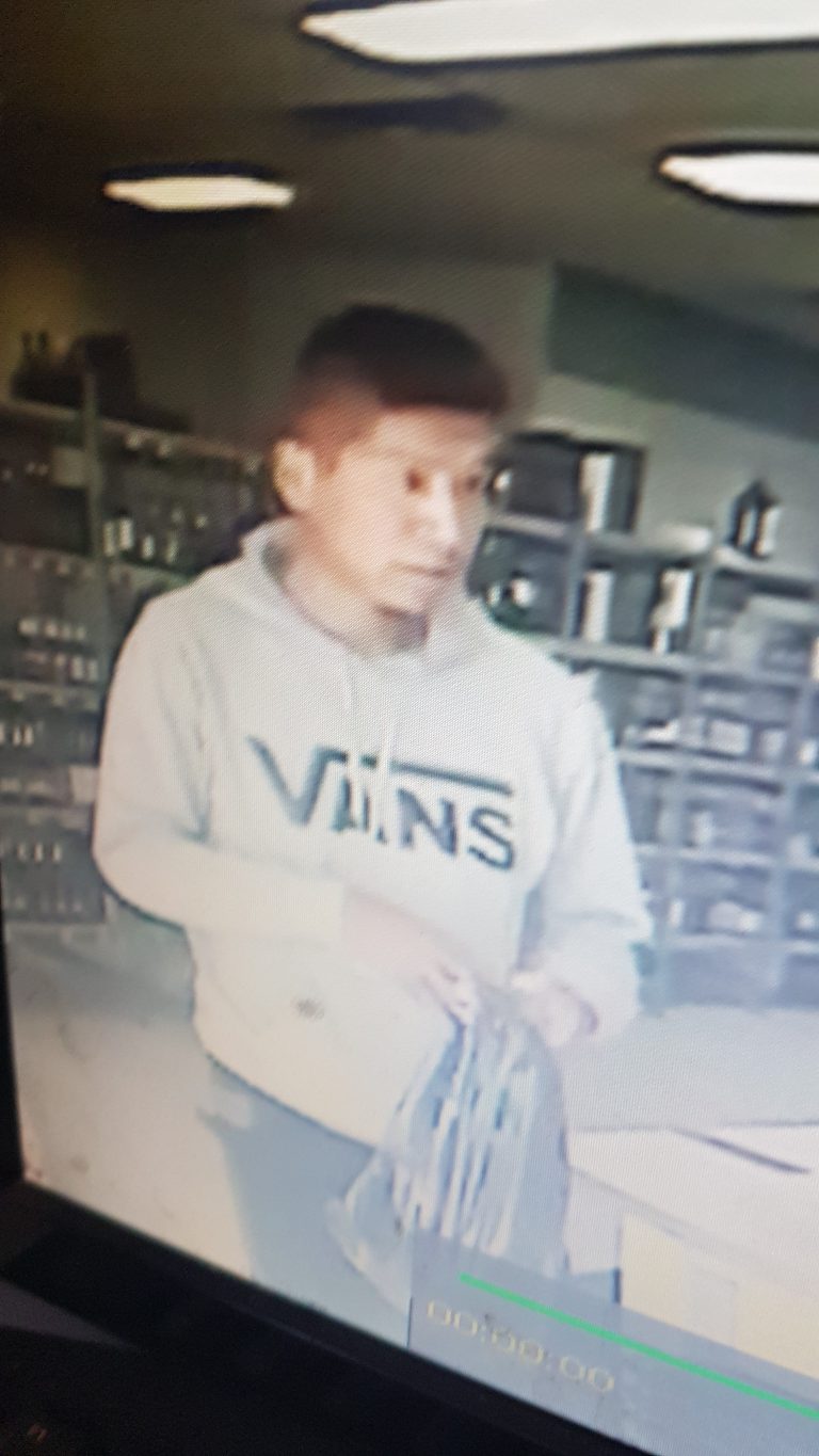 Bonnyville RCMP Searching For Car and Credit Card Thief