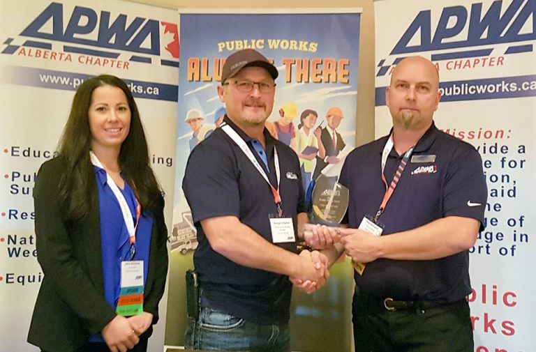 Cold Lake Public Works grabs provincial award for NPWW