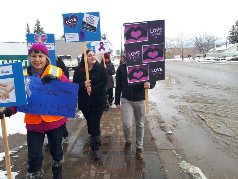 Walk For Peace Held in Bonnyville