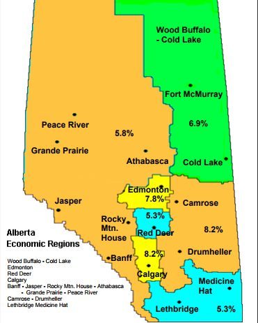 Unemployment Below 7 Percent in Northeast Alberta