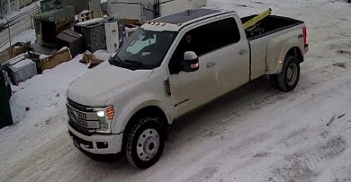 Update- Man arrested for truck theft
