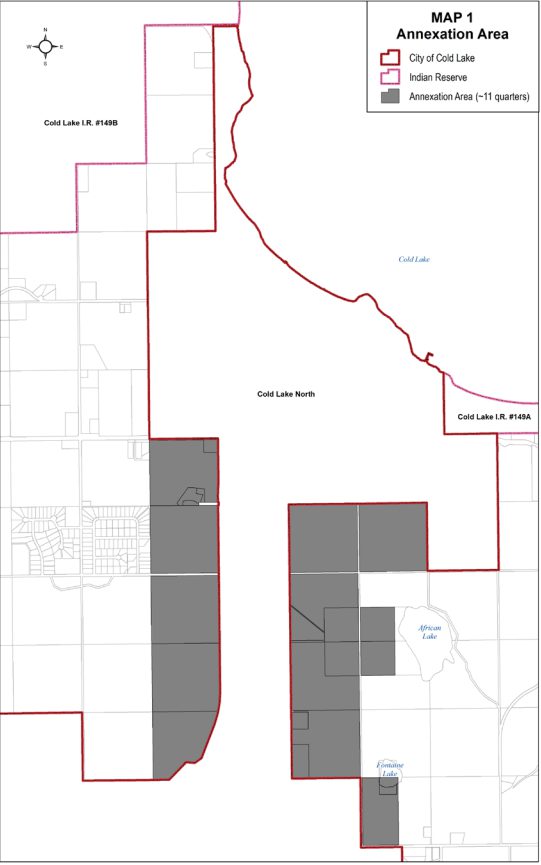 Cold Lake cleaning up with annexation