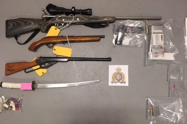 St.Paul rcmp and eastern crime reduction laying charges