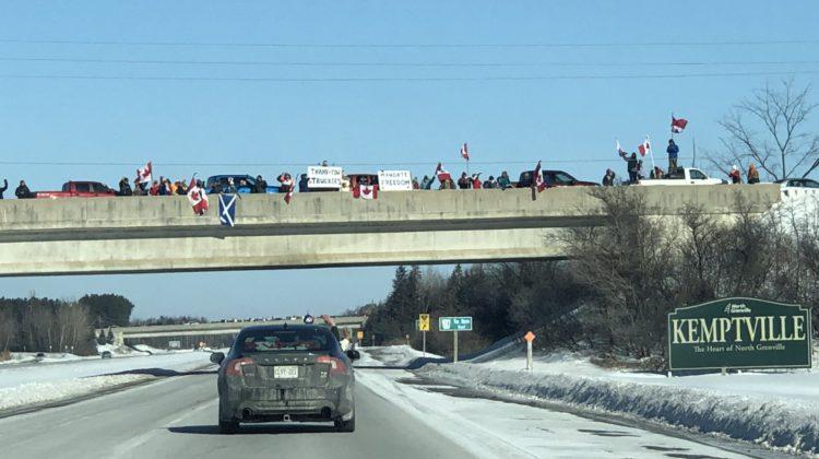 Thousands converge on Parliament Hill in peaceful protest as of Saturday afternoon