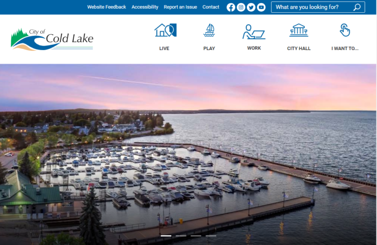 Cold Lake’s new website launches