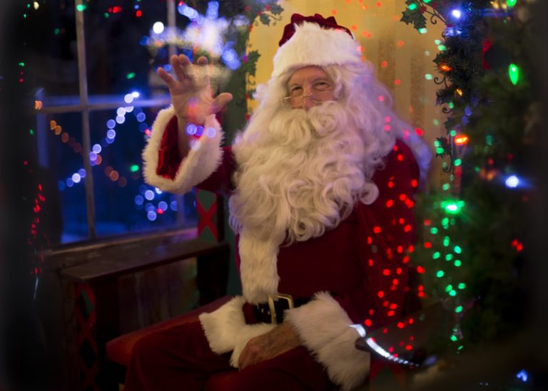 Santa makes his way to Bonnyville