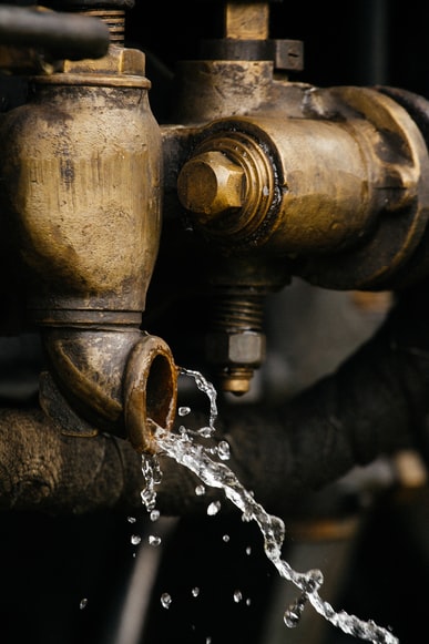 Water main repairs in Lac La Biche