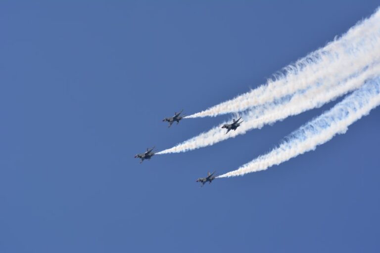 Ceremonial flyby for the Battle of Britain conducted over the weekend