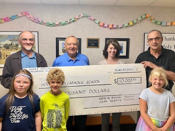 Holy Family school receives donation