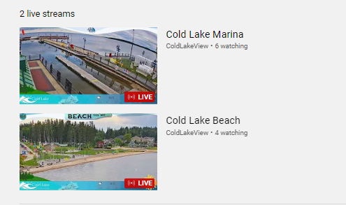 Cold Lake sets up livestream for Kinosoo Beach and the Cold Lake Marina