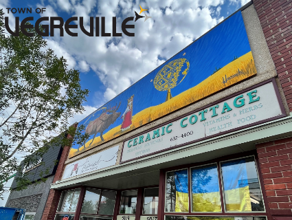 Vegreville adds a new mural to the downtown area