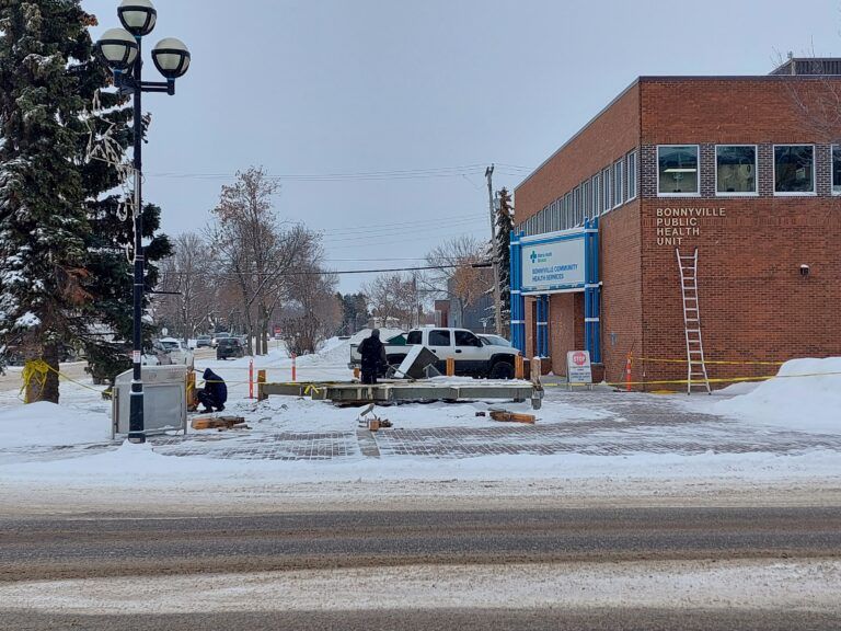 Town of Bonnyville Gazebo torn down