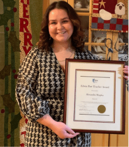 St. Dominic Teacher wins Edwin Parr Award