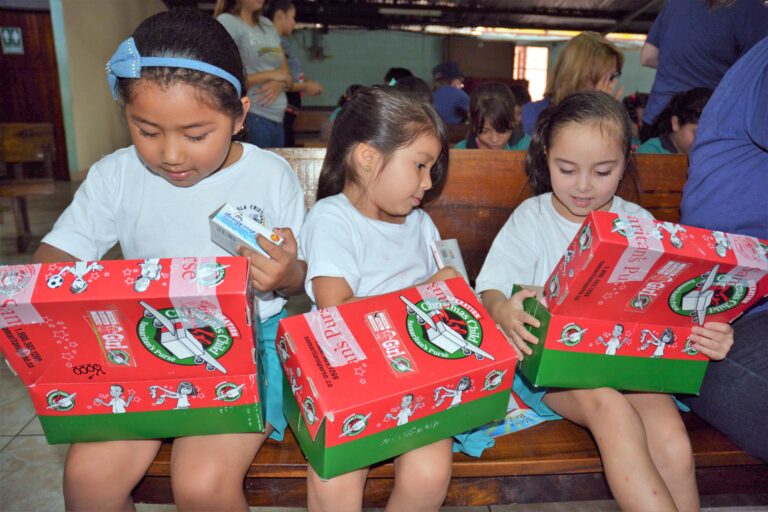 Over 500 Operation Christmas Child shoeboxes donated by Bonnyville