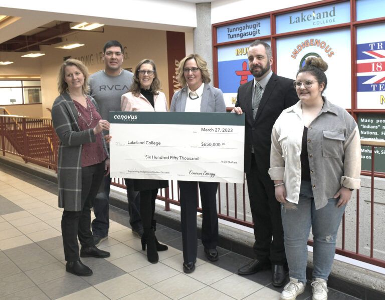 Cenovus donates to supports Indigenous learners at Lakeland College
