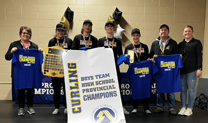 St. Paul boys take home gold in ASAA Curling Championship