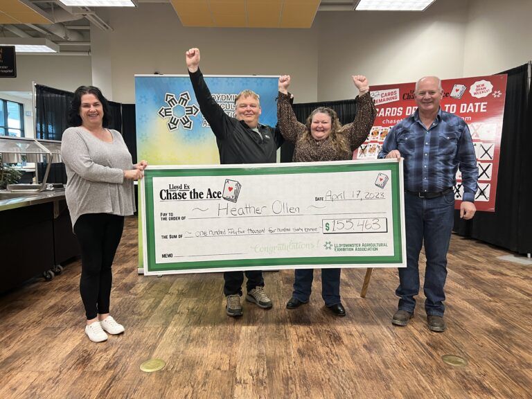 Lucky Lloydminster resident wins Chase the Ace