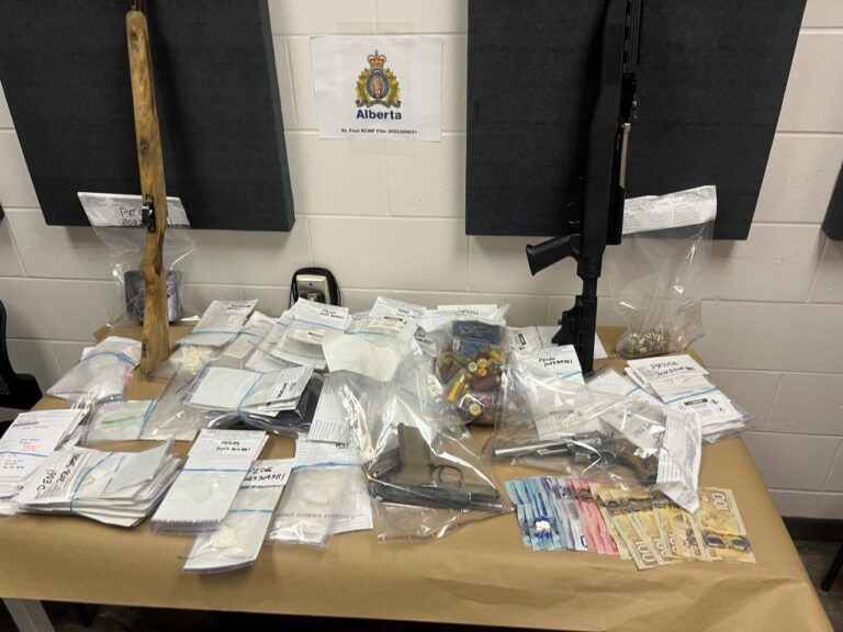 One charged after St. Paul RCMP seize guns, drugs