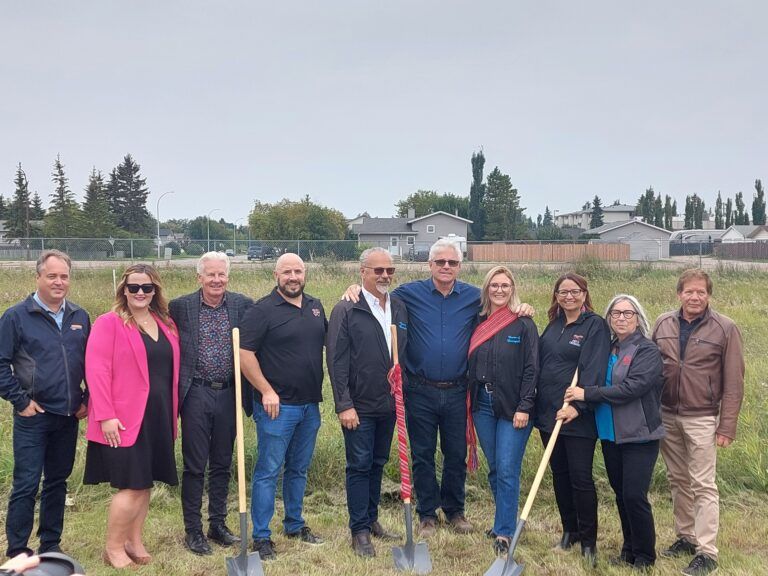 Ground breaking ceremony held for Bonnyville Family Reunification Housing Development Project