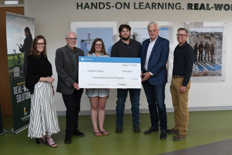 Northlands gives legacy award to Lakeland College