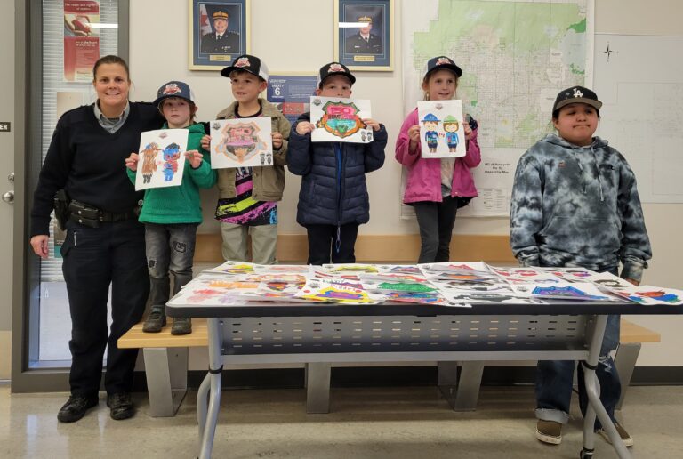Bonnyville RCMP Announce Coloring Contest Winners