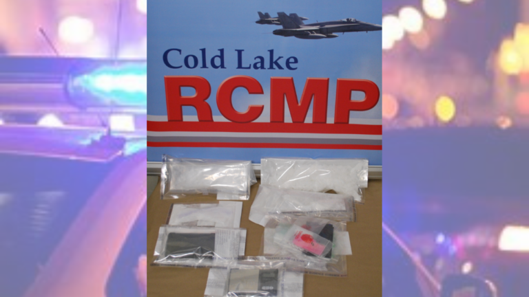 Cold Lake resident faces drug trafficking charges after RCMP seize suspected methamphetamine
