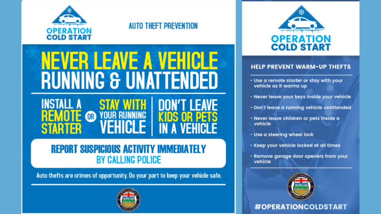 St. Paul and Bonnyville RCMP launch Operation Cold Start to prevent auto theft
