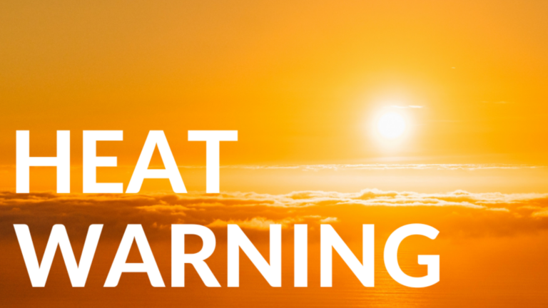 Heat warning issued for the Lakeland region
